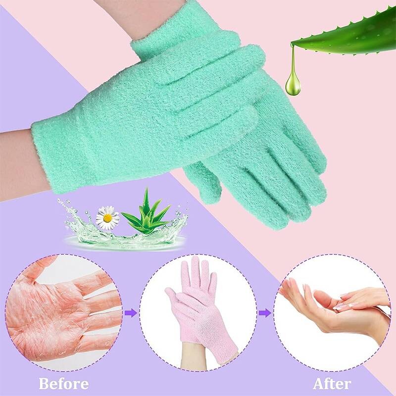 7 Cách dưỡng da lòng bàn tay bị khô ráp nhanh mềm mịn tại nhà đơn giản 7 - 7 Thoa gel nha đam hàng ngày dưỡng da lòng bàn tay bị khô.