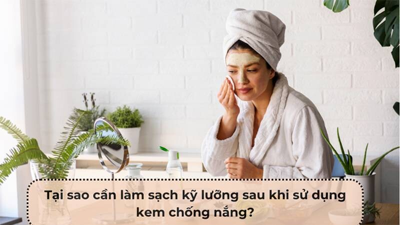Sữa rửa mặt có làm sạch kem chống nắng không? 3 lý do giải thích dễ hiểu 1 - 1 Sữa rửa mặt có làm sạch kem chống nắng không? Tại sao cần làm sạch kỹ lưỡng sau khi sử dụng kem chống nắng.