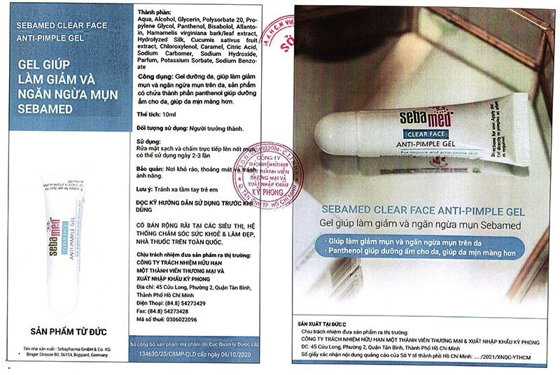 Gel chấm mụn là gì? Một số thành phần thường gặp trong gel chấm mụn.