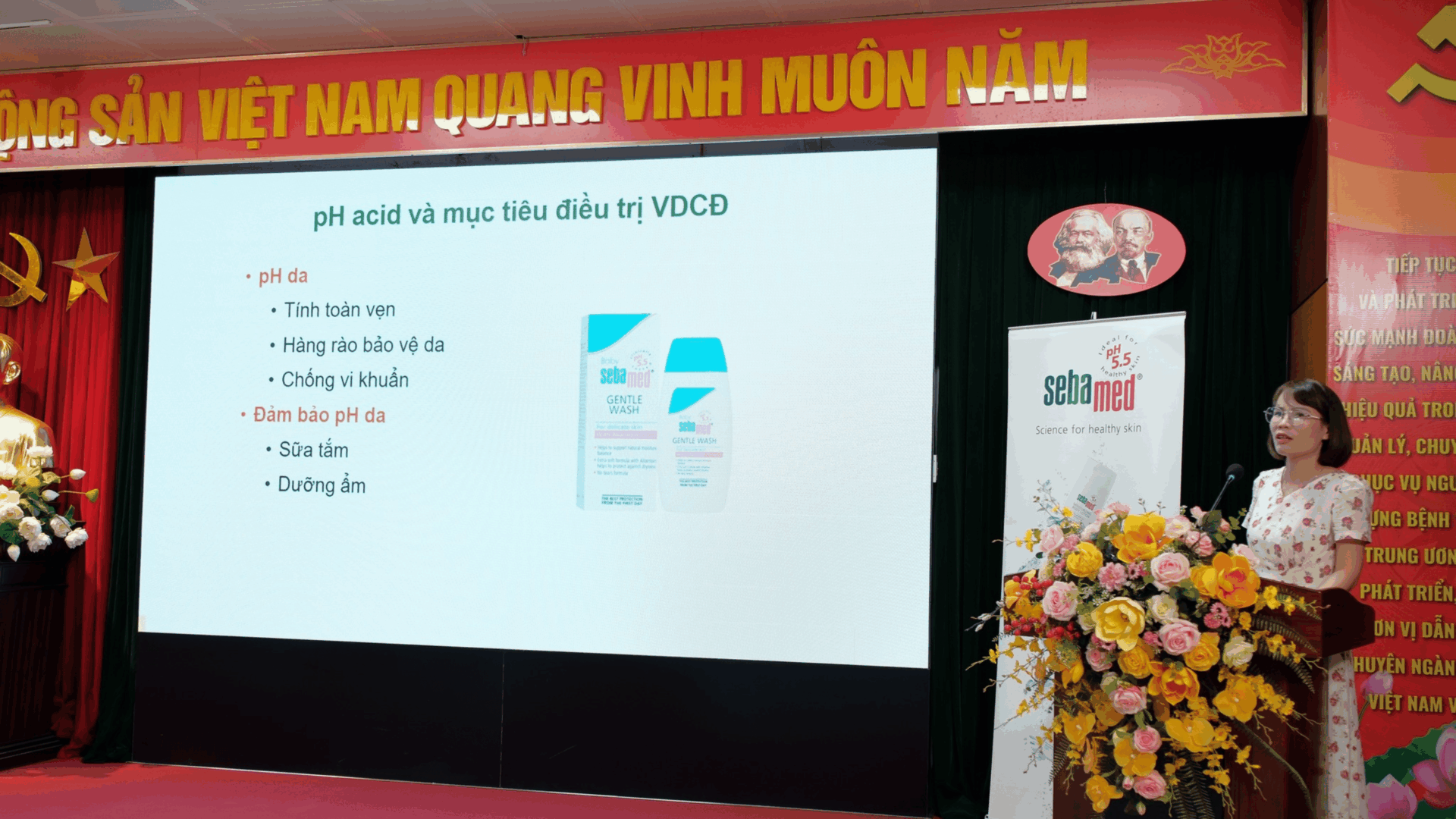 Sebamed & Bệnh viện Da Liễu Trung Ương tổ chức thành công Hội thảo CME “Màng Acid ở da: Từ khám phá đến ứng dụng trong lâm sàng” 3 - 3 4