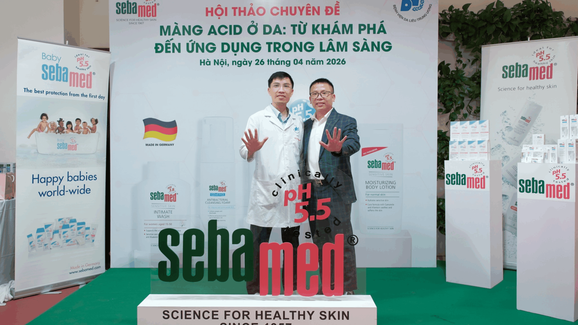 Sebamed & Bệnh viện Da Liễu Trung Ương tổ chức thành công Hội thảo CME “Màng Acid ở da: Từ khám phá đến ứng dụng trong lâm sàng” 5 - 5 7