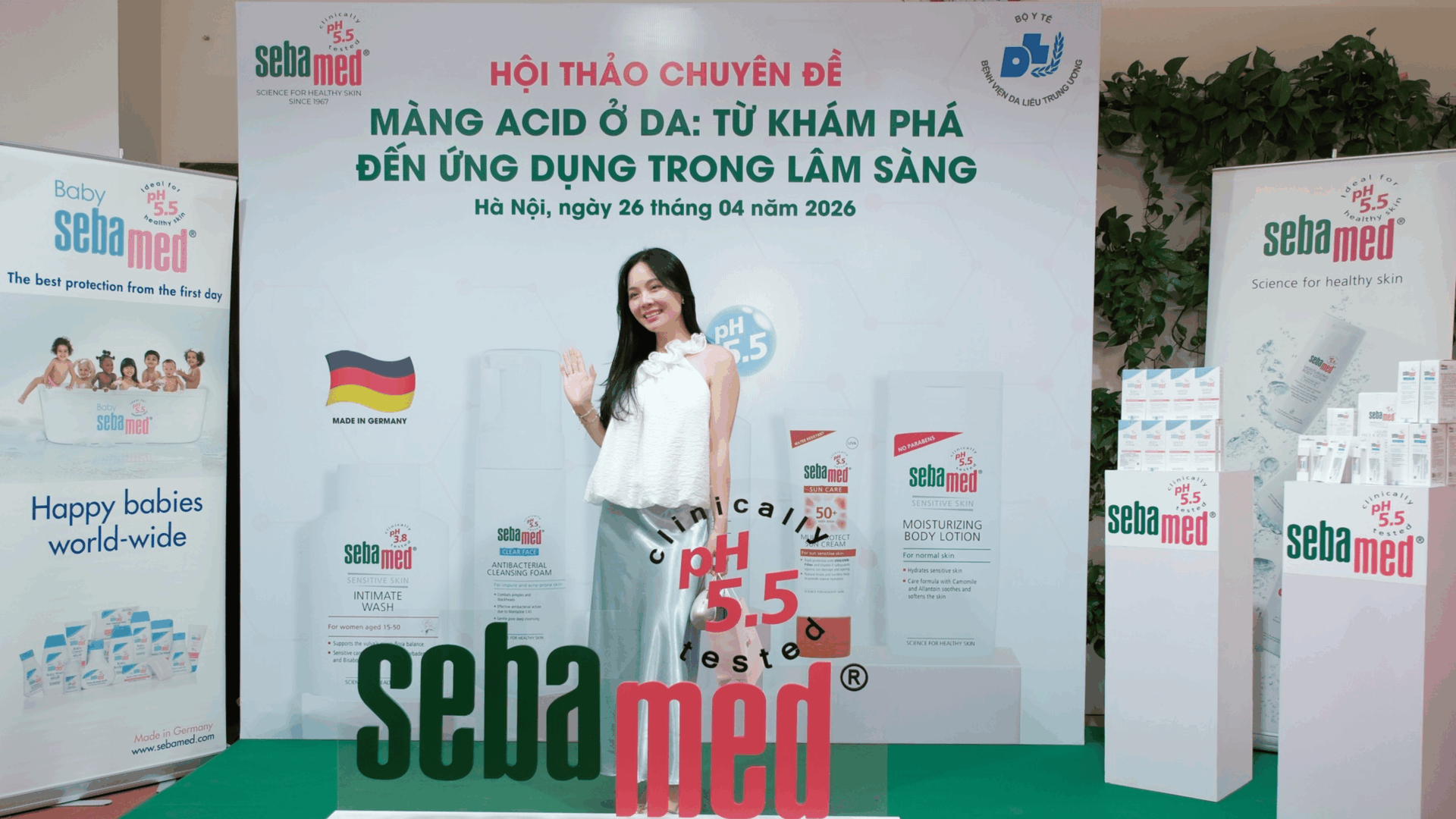 Sebamed & Bệnh viện Da Liễu Trung Ương tổ chức thành công Hội thảo CME “Màng Acid ở da: Từ khám phá đến ứng dụng trong lâm sàng” 6 - 6 8