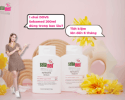 Một chai dung dịch vệ sinh Sebamed 200ml dùng được trong bao lâu?