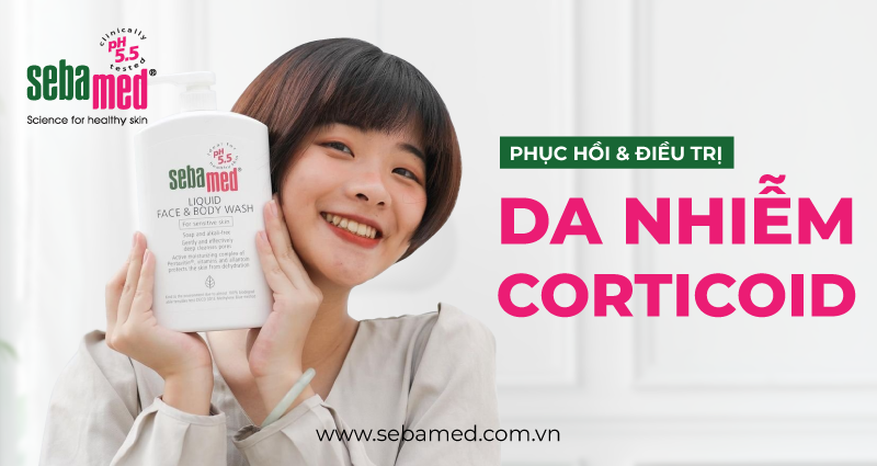 Cách điều trị và phục hồi da nhiễm Corticoid