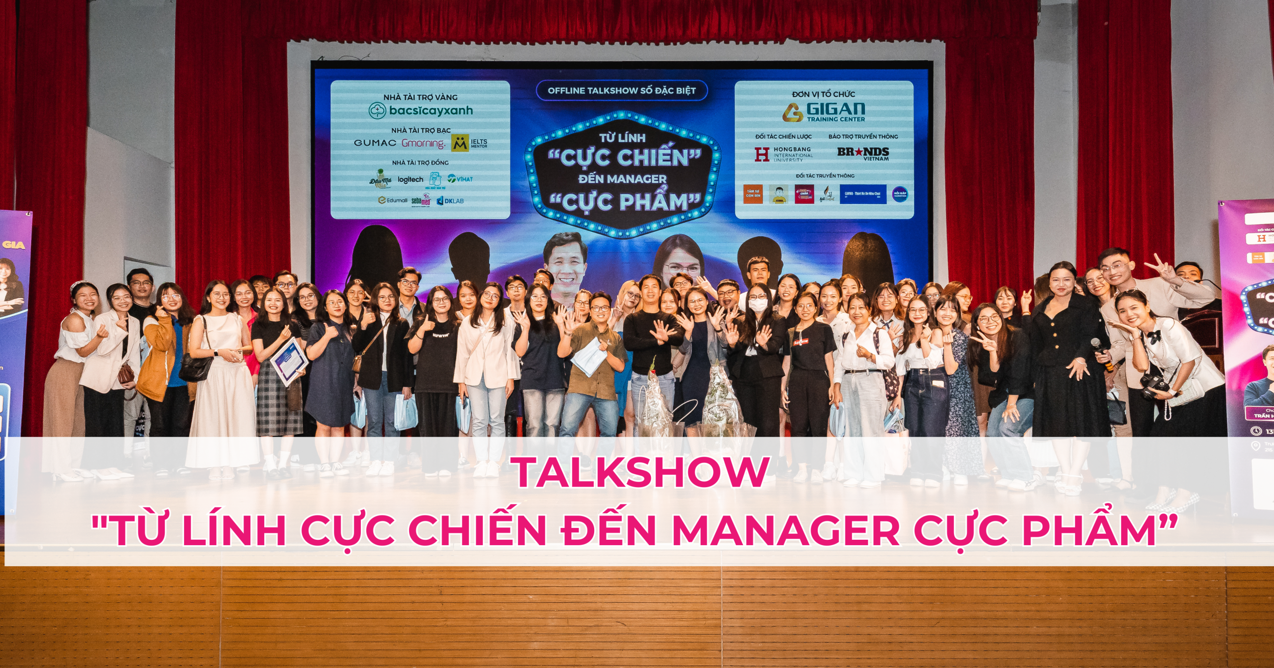 Sebamed đồng hành cùng gigan training center tổ chức thành công talkshow “từ lính cực chiến đến manager cực phẩm”