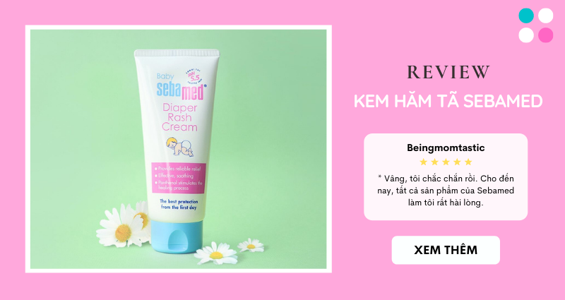 [Review – Kem Chống Hăm Tã Sebamed Rash Cream]