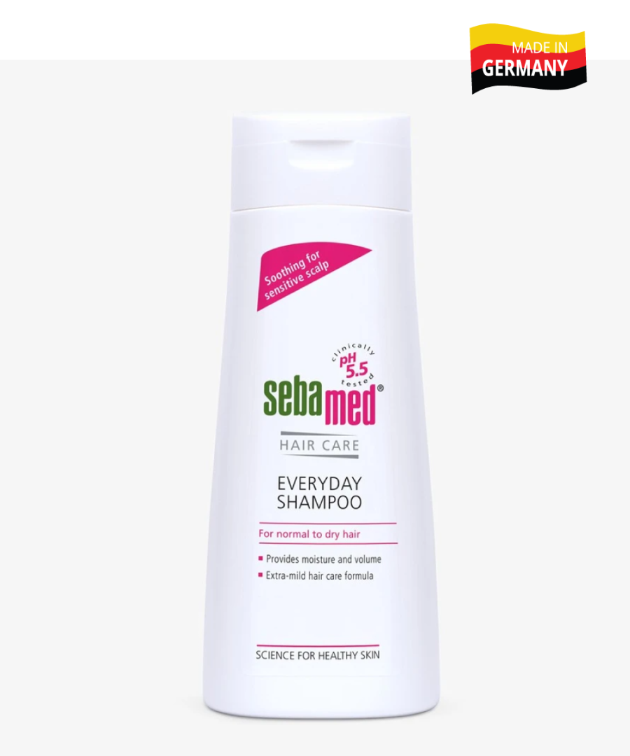 Dầu gội chăm sóc tóc mỗi ngày Sebamed pH5.5 (200ml)