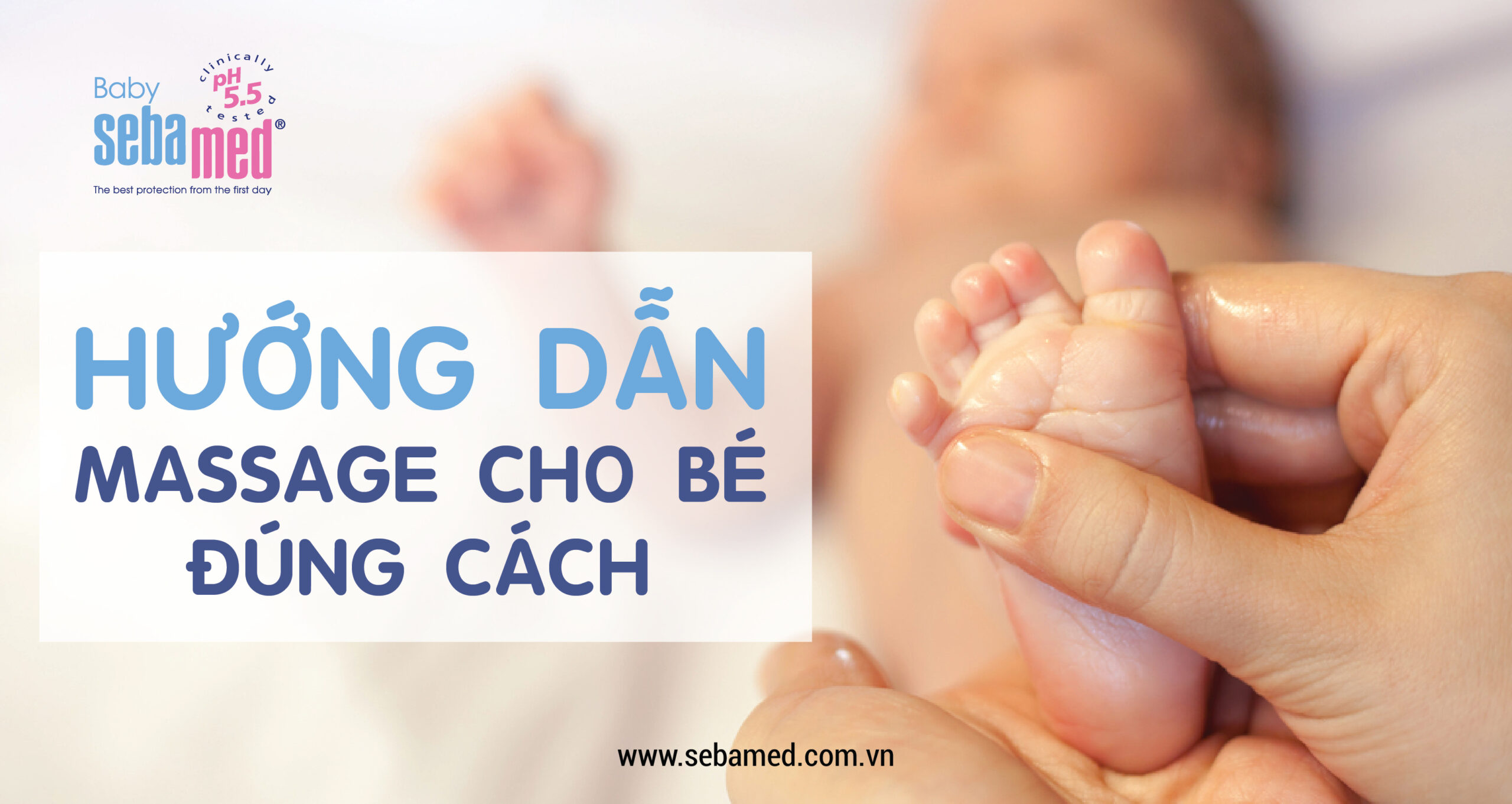 Hướng dẫn massage cho em bé đúng cách