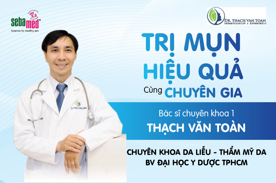 Trị mụn hiệu quả cùng chuyên gia