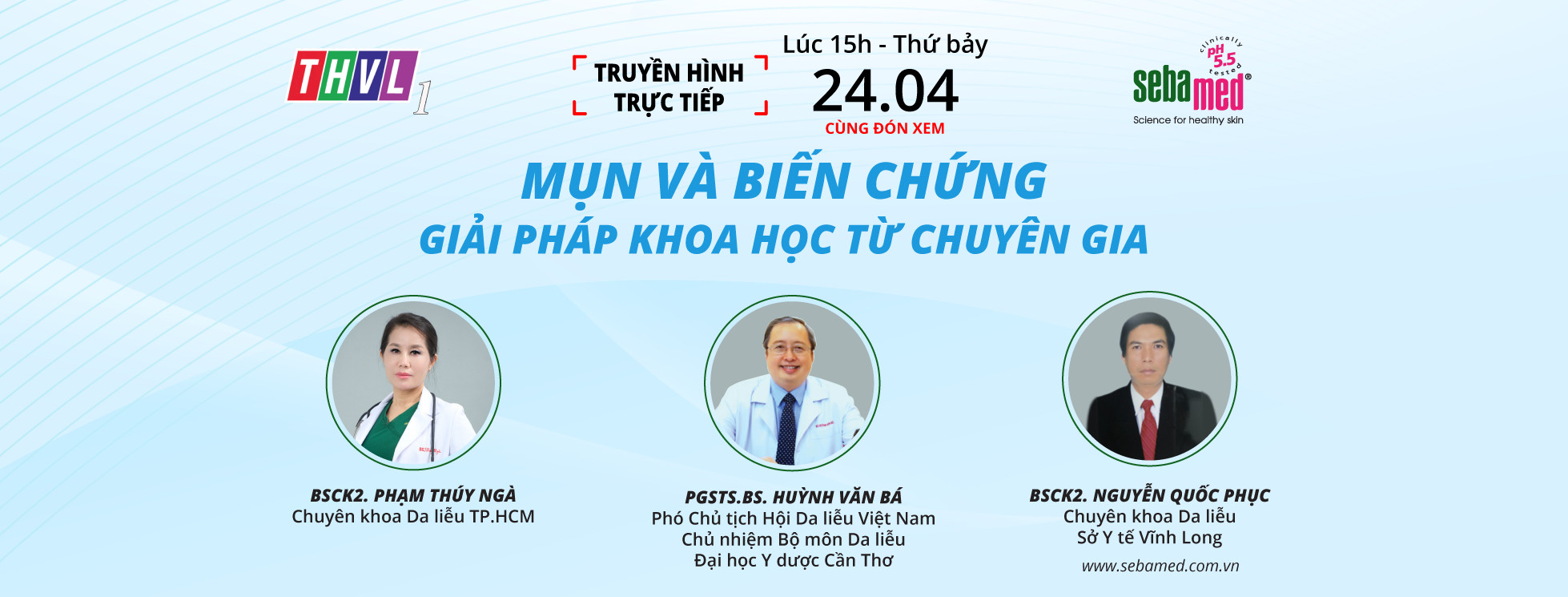 THVL – sống xanh sống khỏe kỳ 39 – mụn và biến chứng giải pháp khoa học cùng chuyên gia
