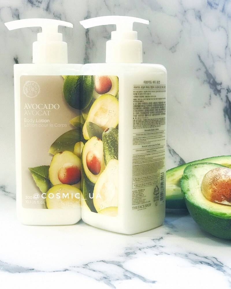 Sữa tắm dưỡng ẩm The Face Shop Avocado Body Wash.