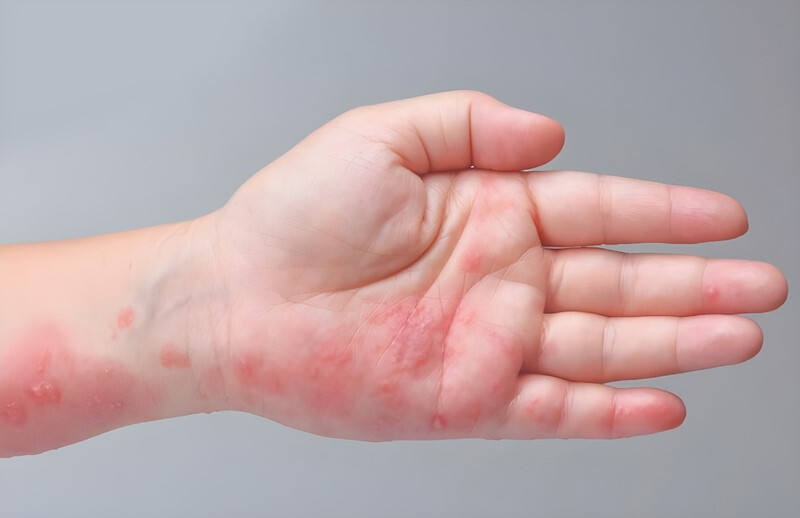 Ghẻ nước ở trẻ giai đoạn 2 cần sự điều trị tích cực hơn.