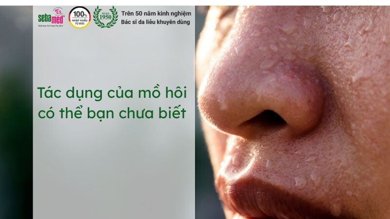 12 tác dụng của mồ hôi có thể bạn chưa biết