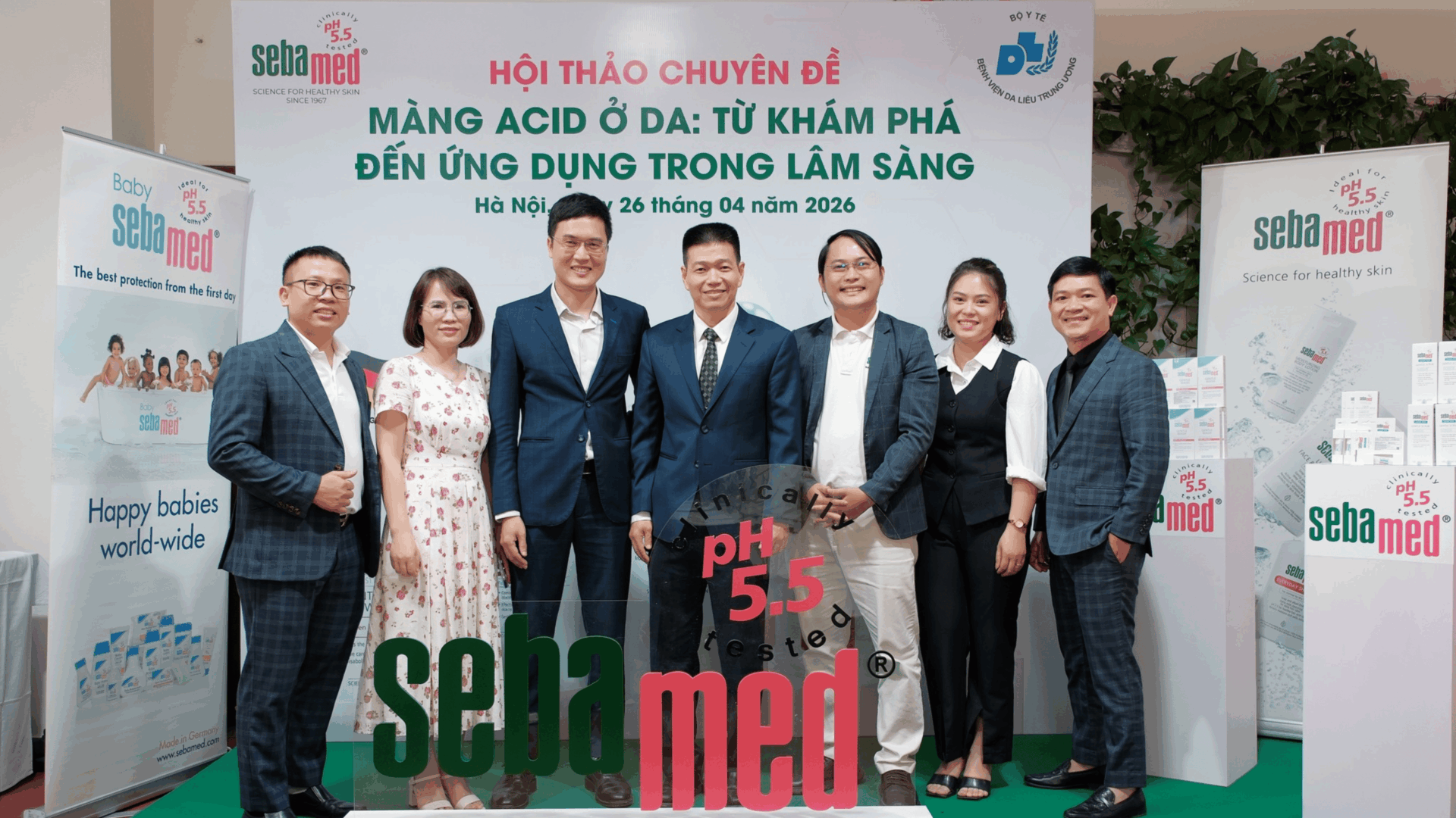 Sebamed & Bệnh viện Da Liễu Trung Ương tổ chức thành công Hội thảo CME “Màng Acid ở da: Từ khám phá đến ứng dụng trong lâm sàng”